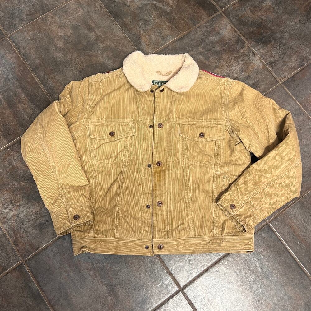 Girls vintage corduroy L.L Bean coat size 12/14